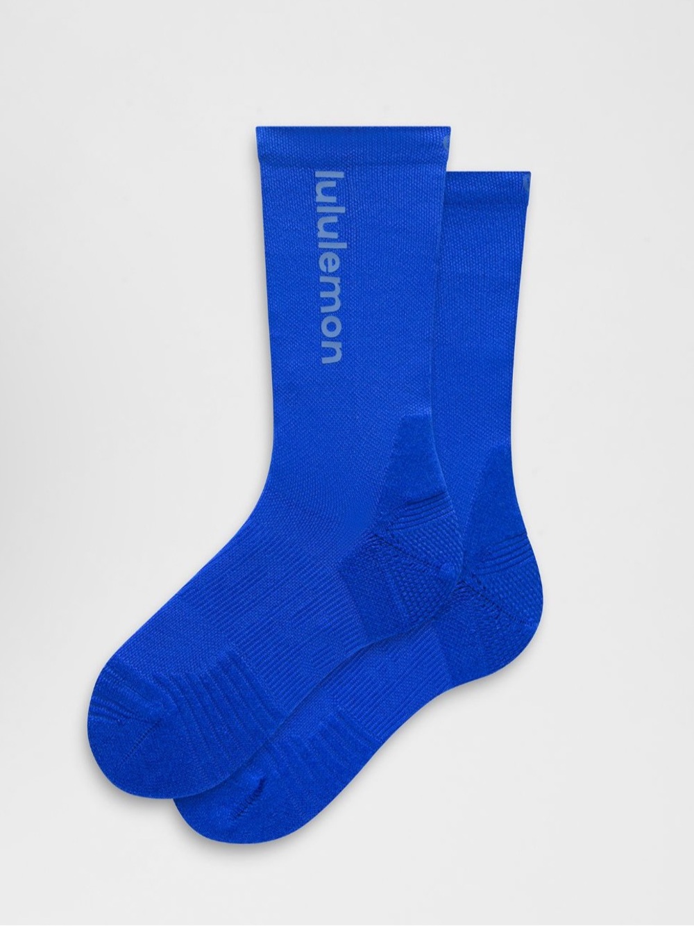 Power Stride Cushion Socks - reflective wordmark. Unisex